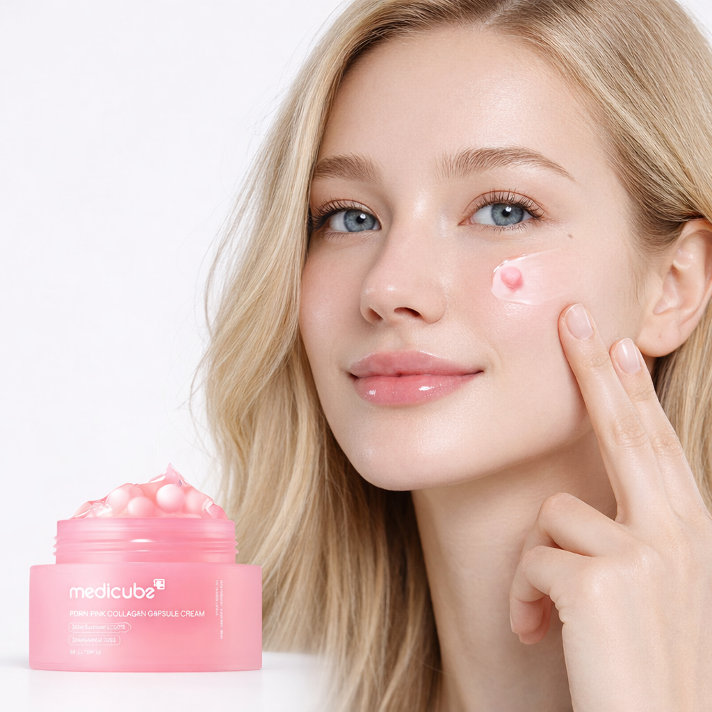 Medicube Pdrn Pink Collagen Capsule Cream 55G