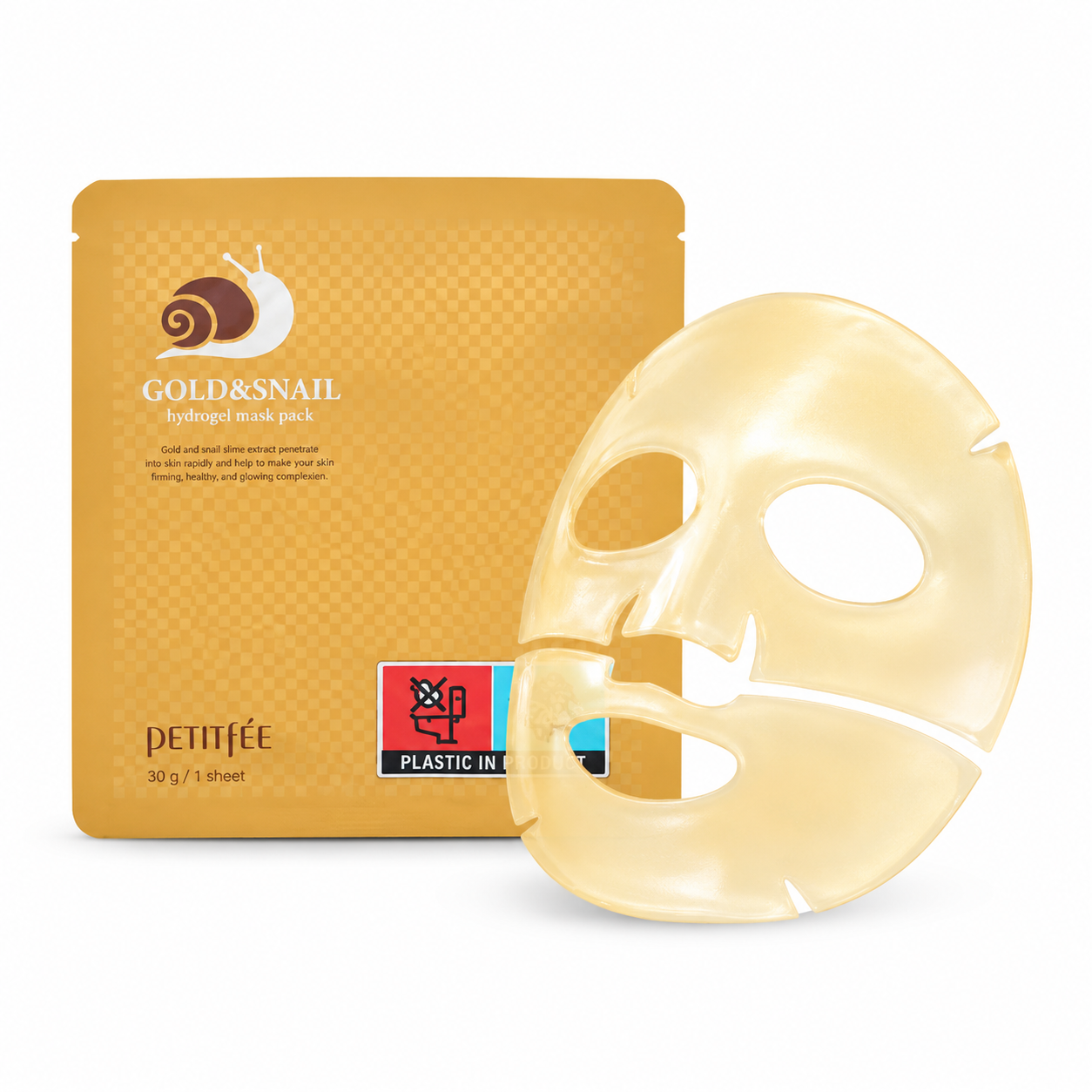 Petitfee Gold Snail Hydrogel Mask Pack 23 Gr.