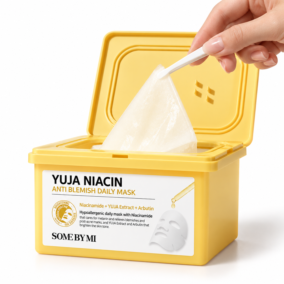 Some By Mi Yuja Niacin Anti-Blemish Daily Mask 30 pcs