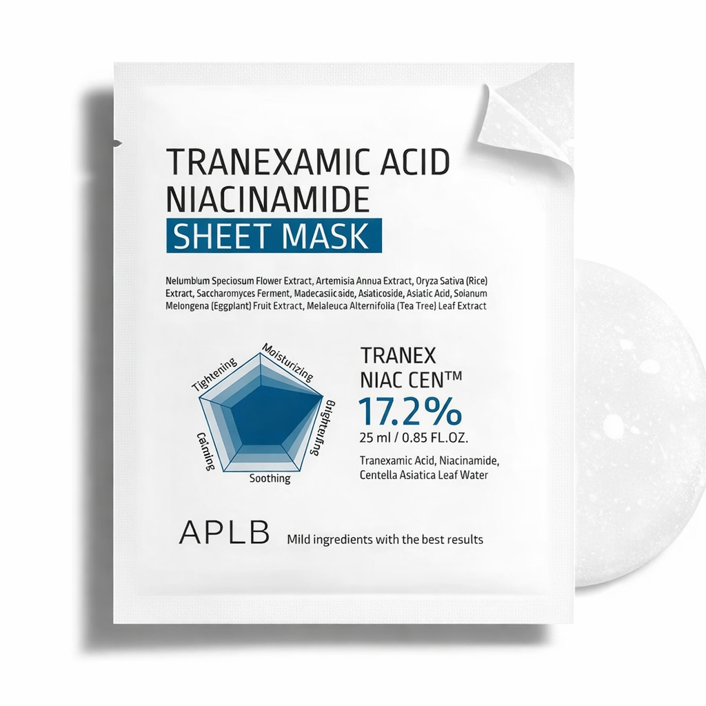 Aplb - Tranexamic Acid Niacinamide Sheet Mask 1Pc/25ml