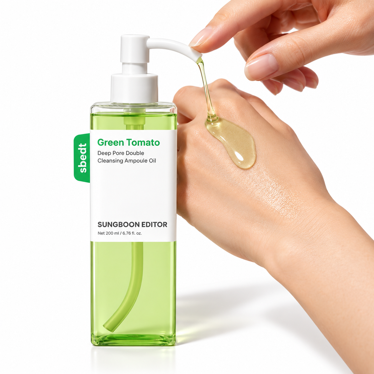Sungboon Editor Green Tomato Deep Pore Double Cleansing Ampoule Oil 200Gr