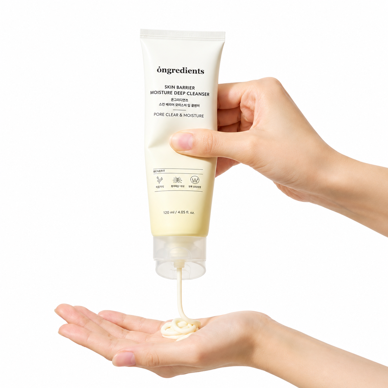 Ongredients Skin Barrier Moisture Deep Cleanser 120 ml
