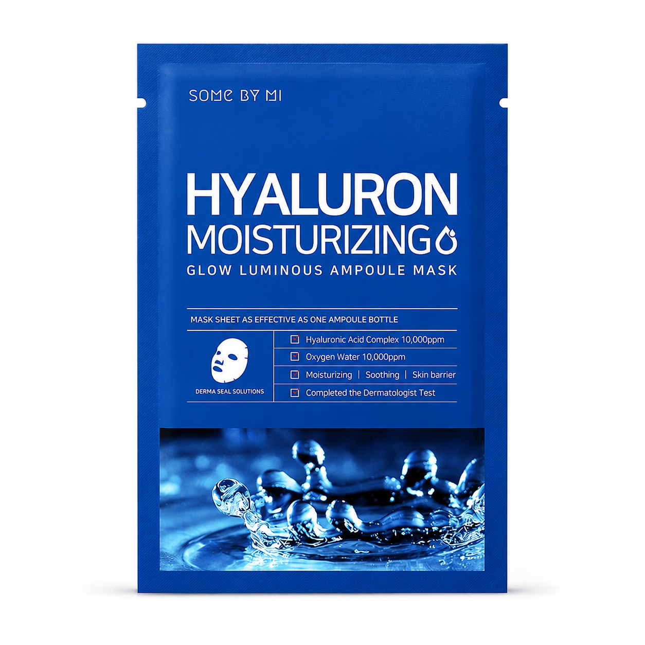 Some By Mi Hyaluron Moisturizing Glow Luminous Ampoule Mask 25 ml