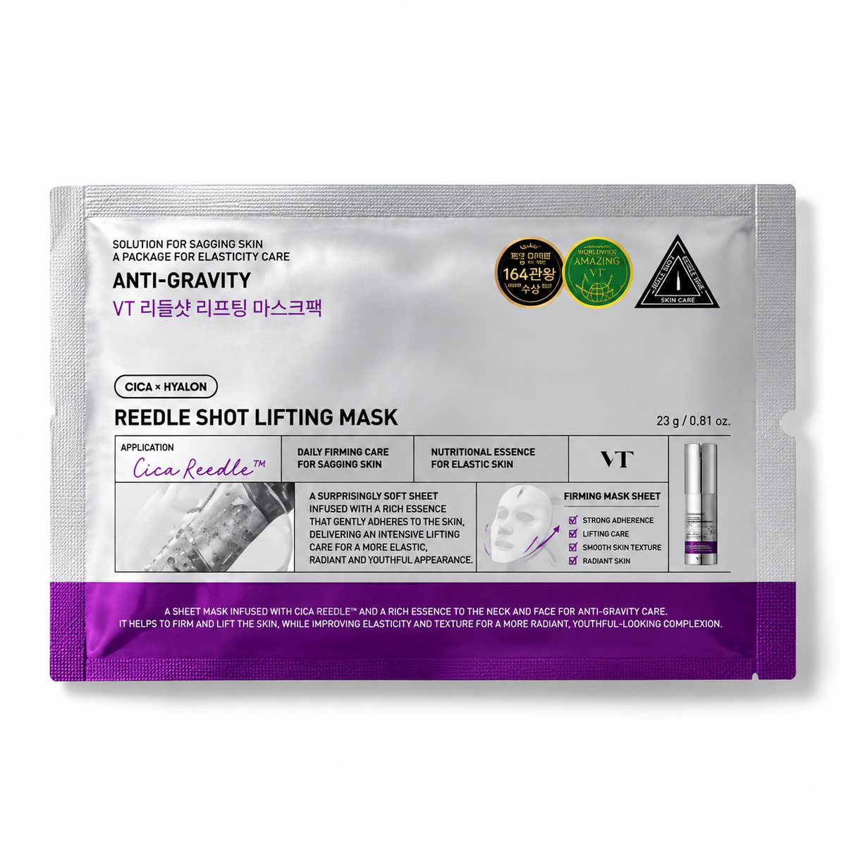 Vt Cosmetics Reedle Shot Lifting Mask, 23G