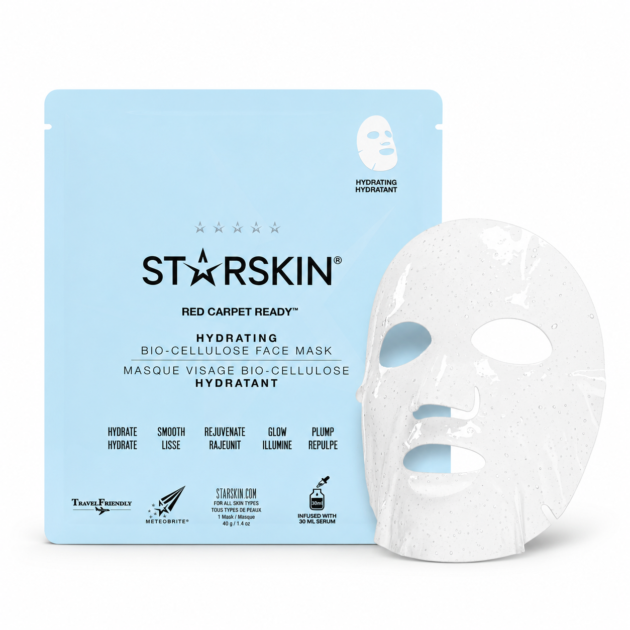 Starskin Hydrating Face Mask Single Red Carpet Ready