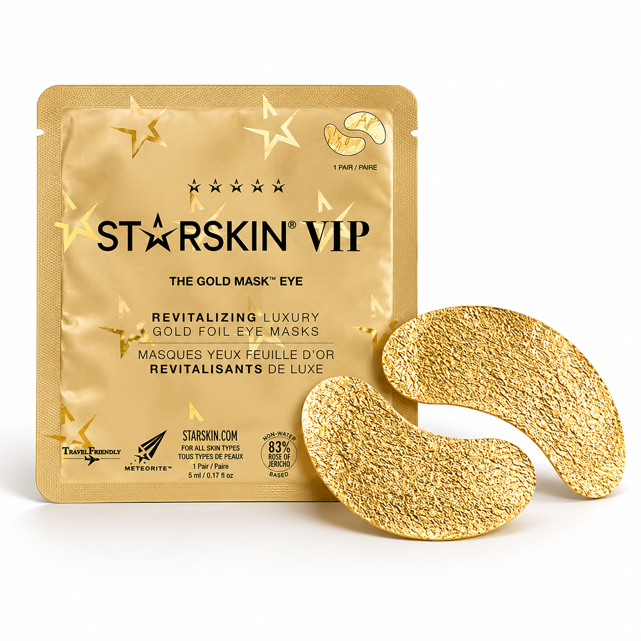 Starskin Gold Eye Mask Patches 1Pz