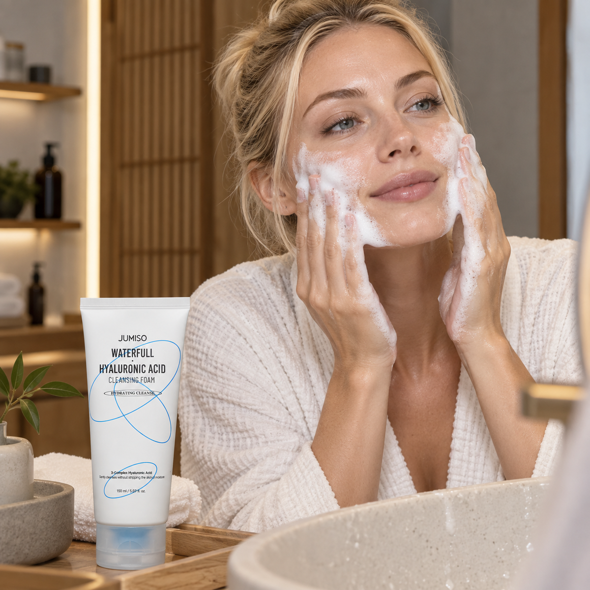 Jumiso Waterfull Hyaluronic Acid Cleansing Foam 150 ml