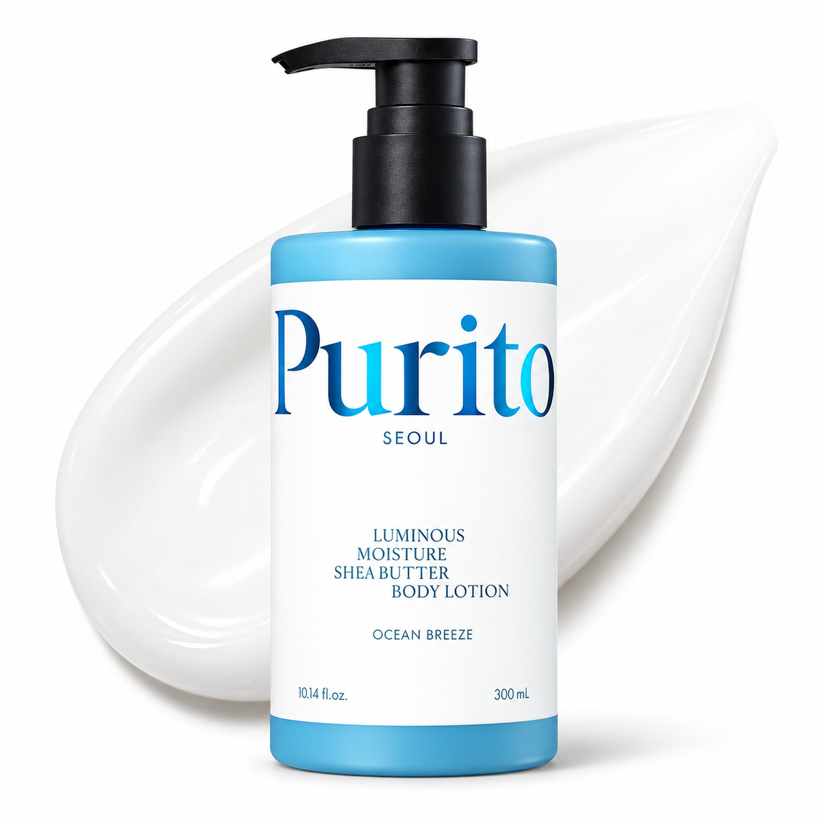 Purito Luminous Moisture Shea Butter Body Lotion Ocean Breeze 300 ml