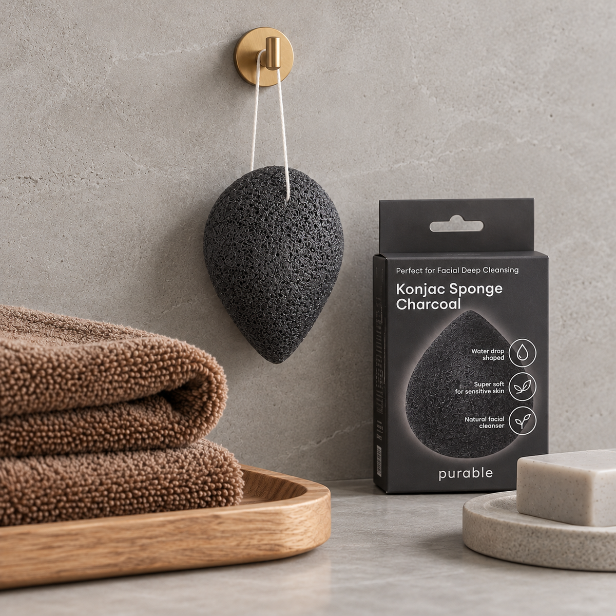 Purito Purable Konjac Sponge