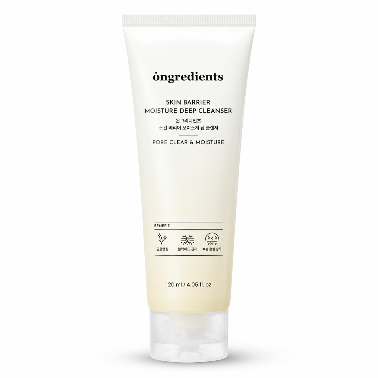 Ongredients Skin Barrier Moisture Deep Cleanser 120 ml