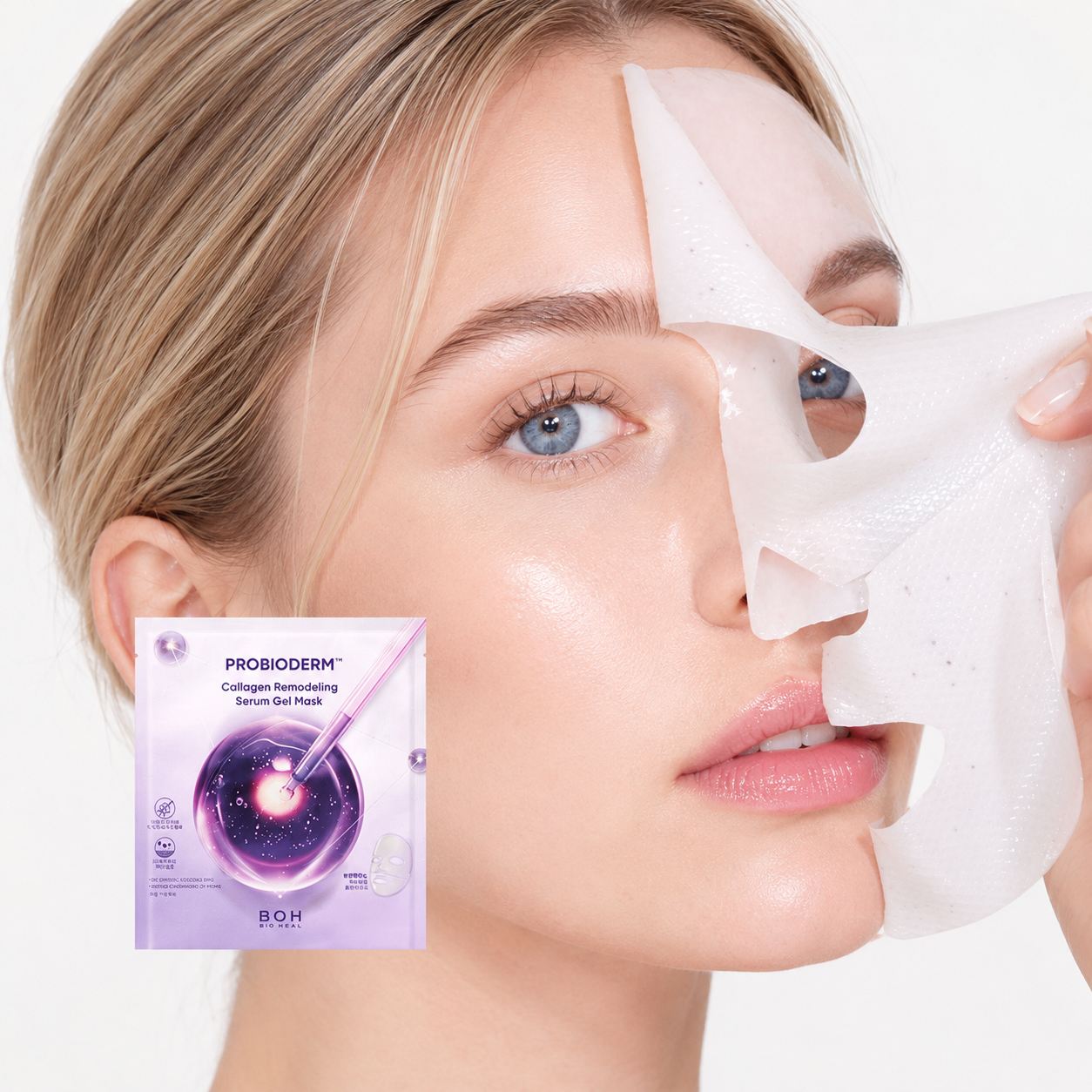 Bioheal Bho Probioderm Collagen Remodeling Serum Gel Mask 1 pz