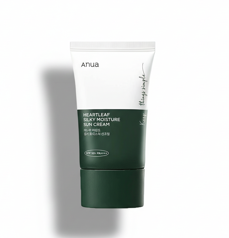 Anua Heartleaf Silky Moisture Sun Cream SPF50+/PA++++ 50 ml