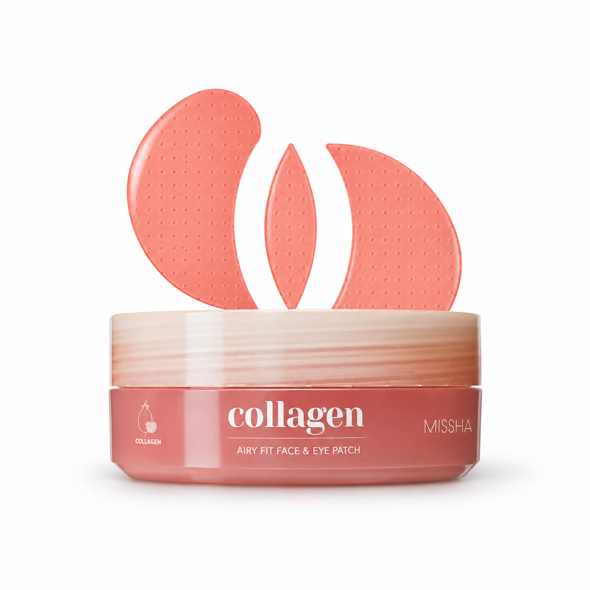 Missha Airy Fit Collagen Lifting Face&Eye Patch 60 pz
