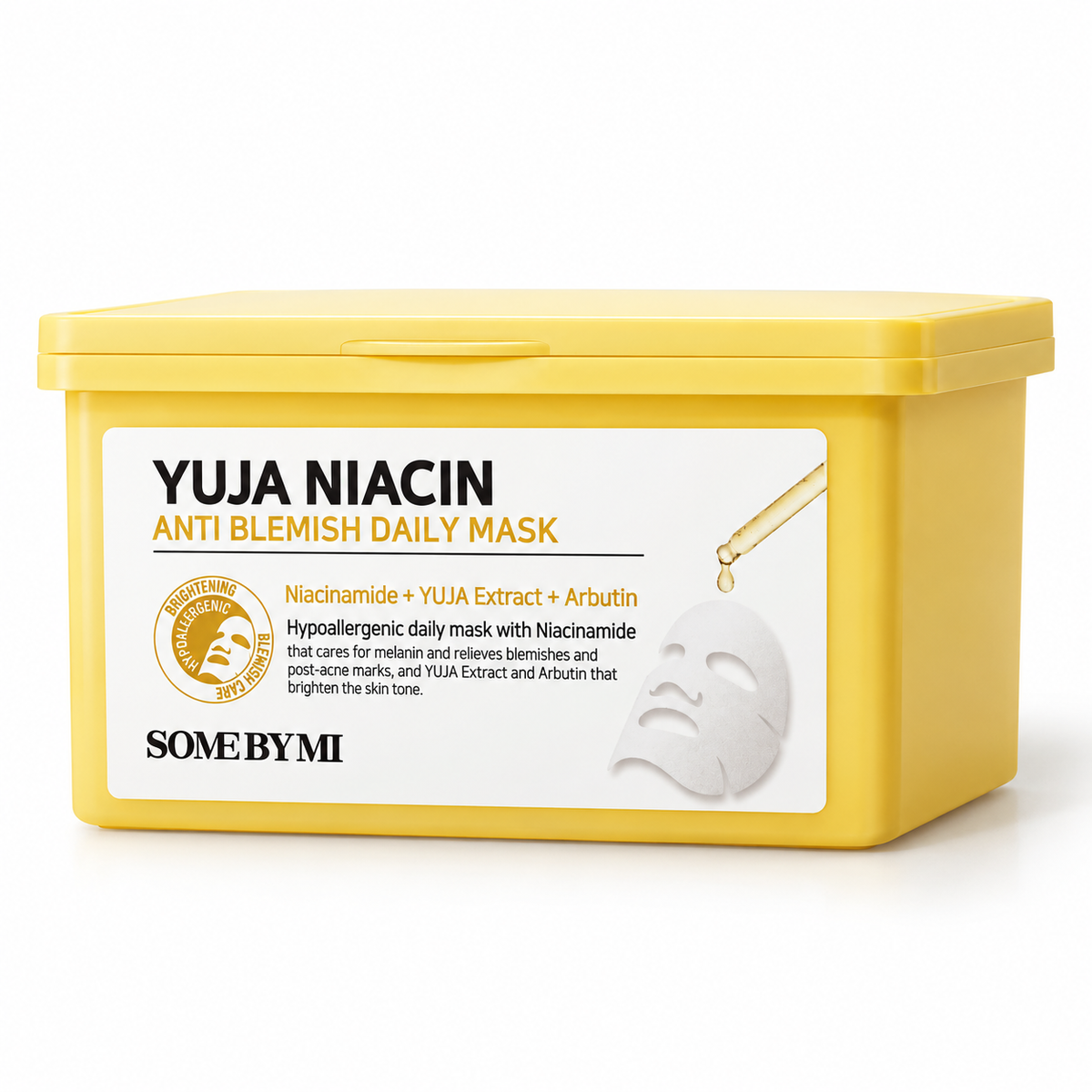 Some By Mi Yuja Niacin Anti-Blemish Daily Mask 30 pcs