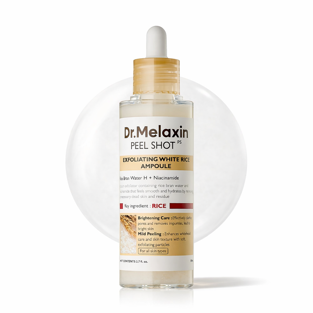 Dr.Melaxin Peel Shot Exfoliant White Rice Ampoule 80ml