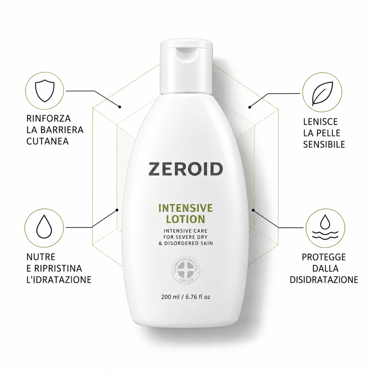Zeroid Intensive Lotion 200 ml