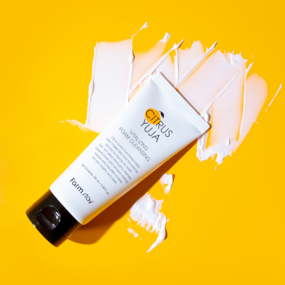 Farmstay Citrus Yuja Vitalizing Foam Cleansing 100 ml