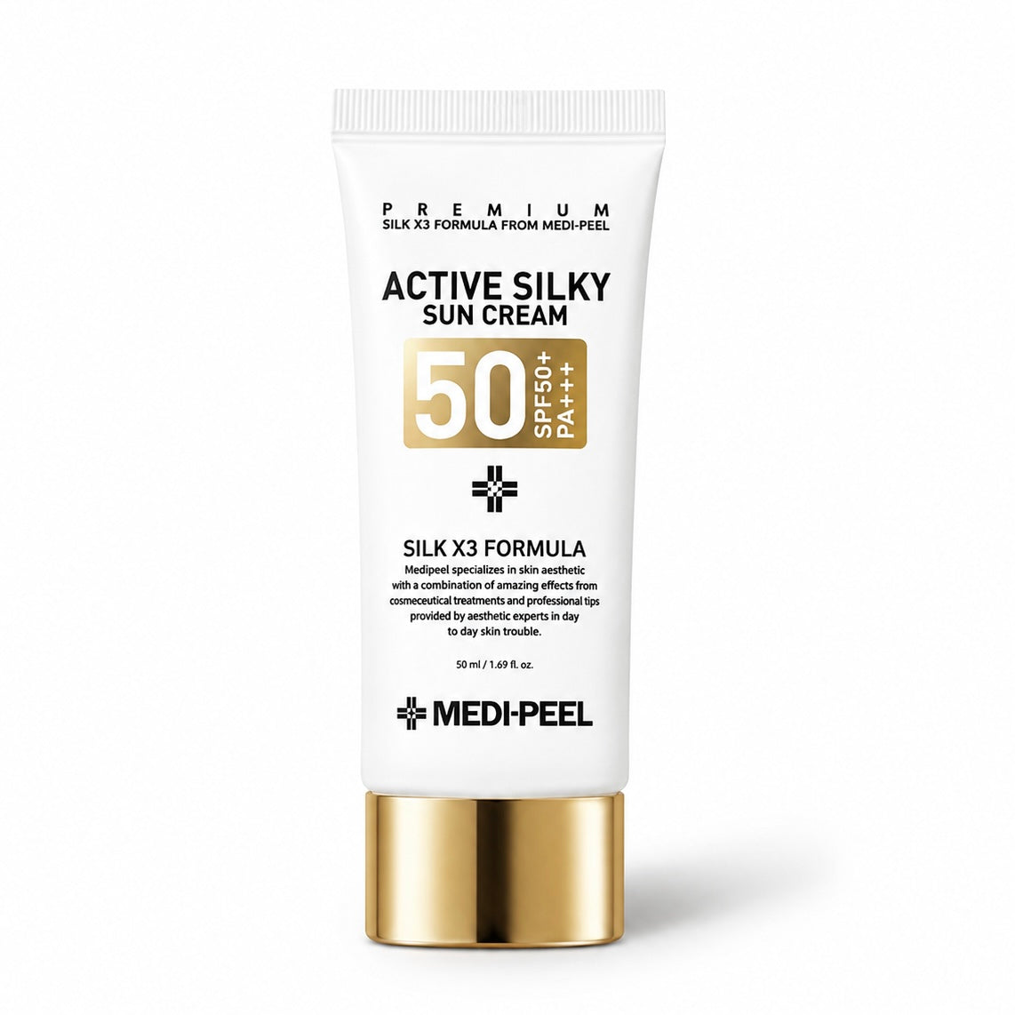 Medi-Peel Active Silky Sun Cream SPF50+ PA+++ 50 ml