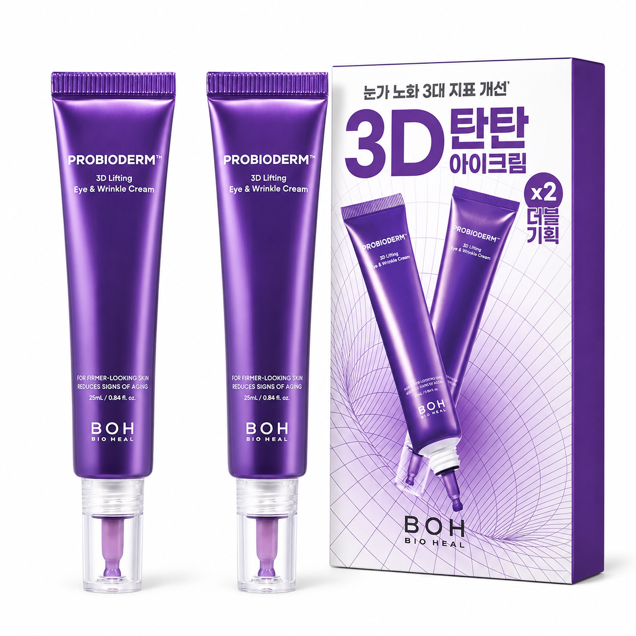Bioheal Bho Probioderm 3D Lifting Eye & Wrinkle Cream 25 ml Double Pack