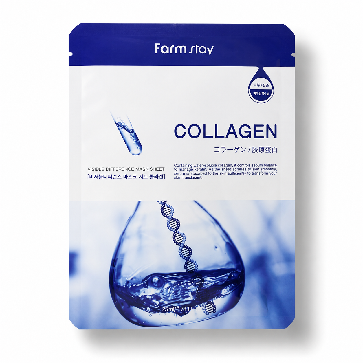 Farmstay Visible Difference Mask Sheet Collagen