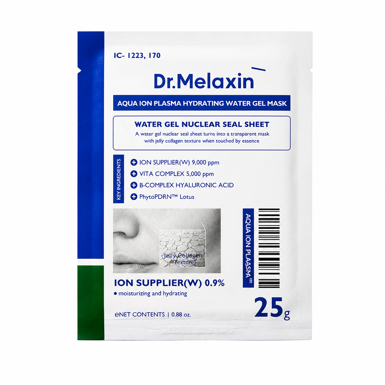Dr. Melaxin Aqua Ion Plasma Water Gel Mask 1 pz