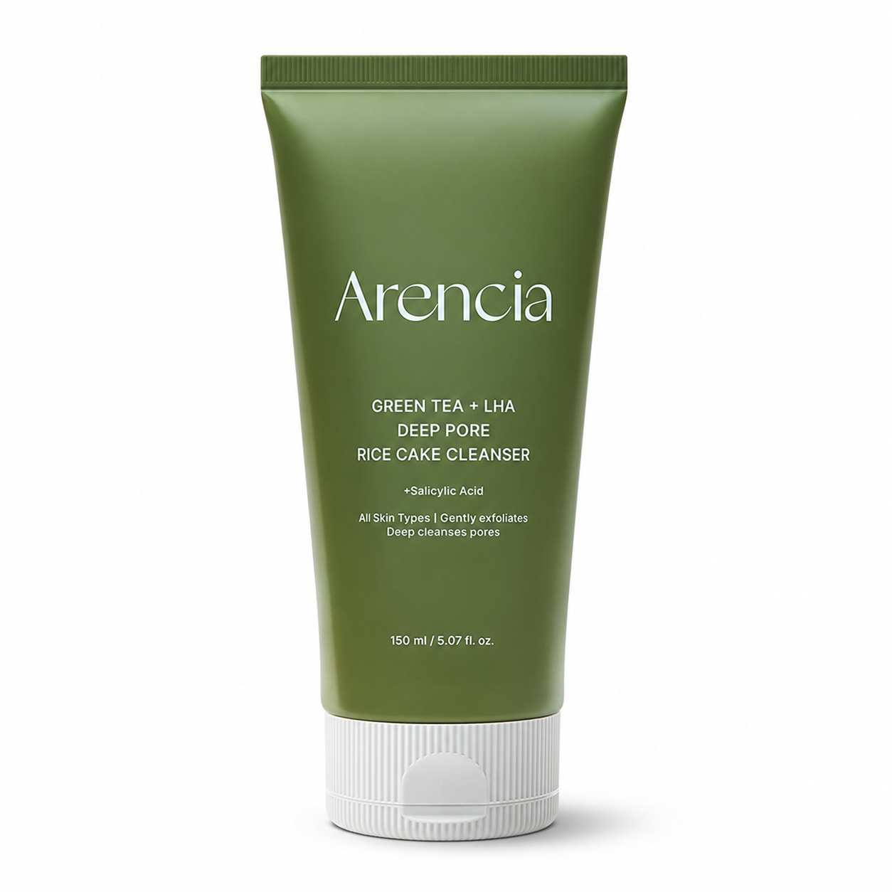 Arencia - Green Tea + Lha Deep Pore Riice Cake Cleanser 150ml