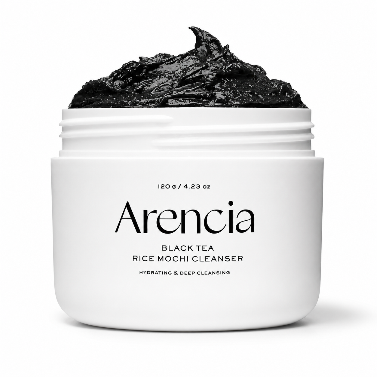 Arencia Black Tea Rice Mochi Cleanser, 120G