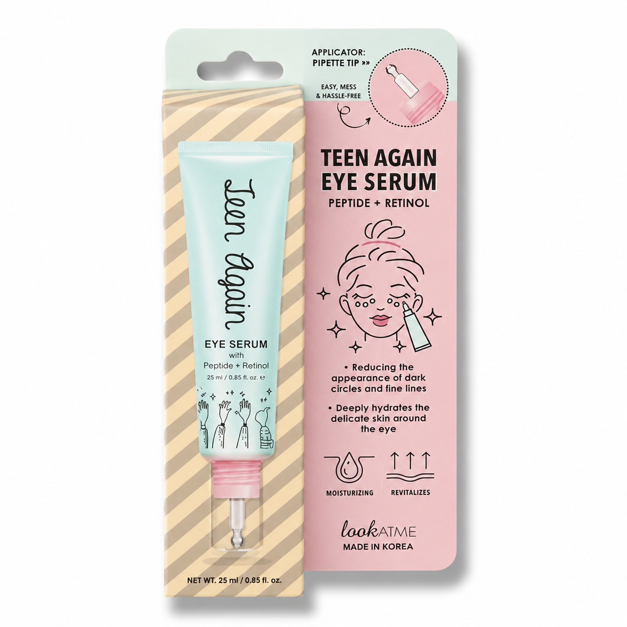 Look At Me - Teen Again Pipette Tip Eye Serum 25 ml