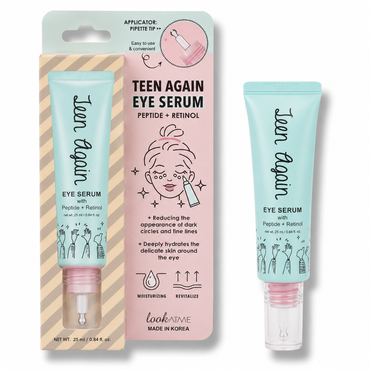 Look At Me - Teen Again Pipette Tip Eye Serum 25 ml