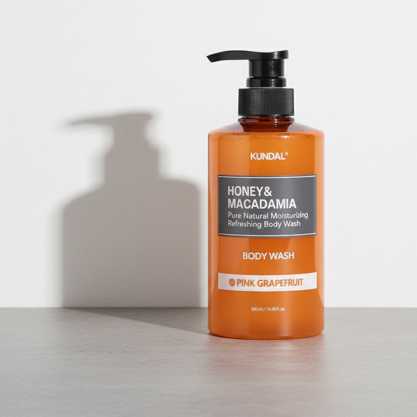 Kundal Honey&Macadamia Pink Grapefruit Pure Body Wash 500 ml