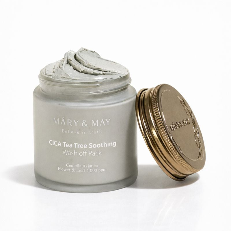 Mary & May Cica Tea Tree Soothing Wash Off Pack 125 gr