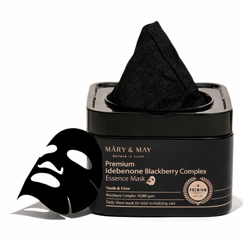 Mary & May Premium Idebenone Blackberry Complex Mask 30 pz