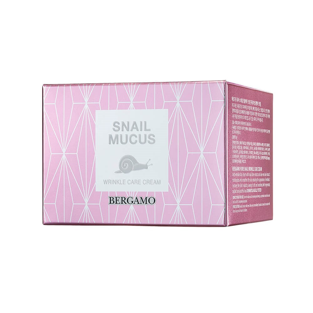 Bergamo Snail Mucus Wrinkle Care Cream 50 ml