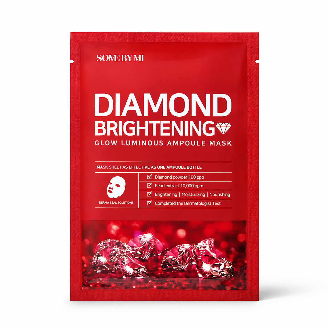 Some By Mi Red Diamond Brightening Glow Luminous Ampoule Mask 25 Gr.
