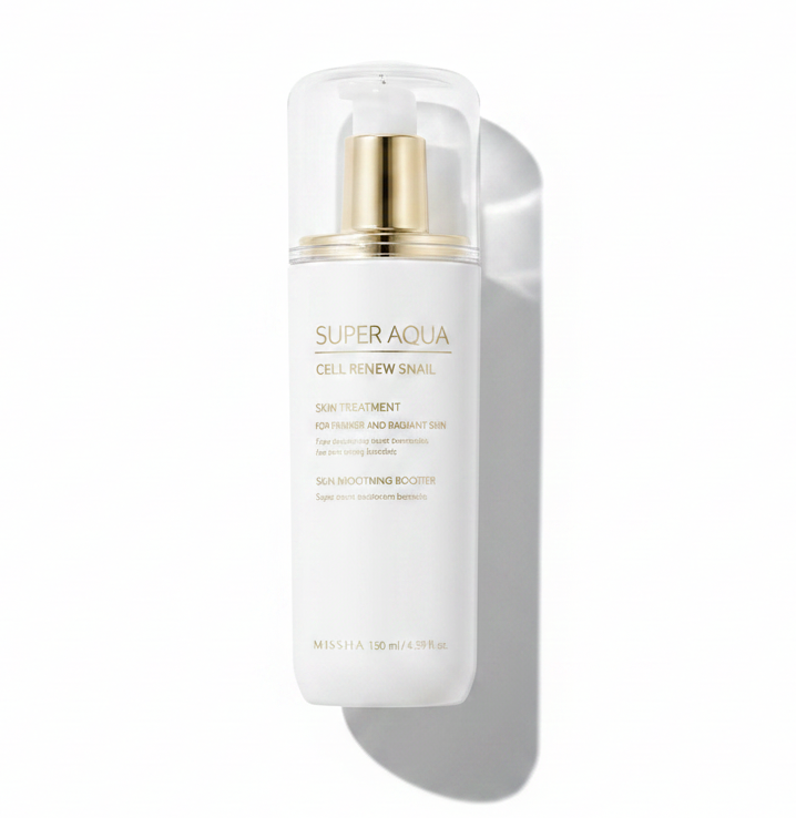 Missha Super Aqua Cell Renew Snail Skin Treatment 130 ml