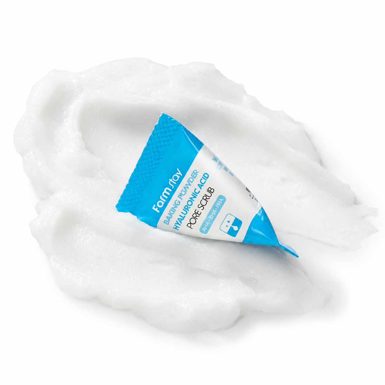 Farm Stay Hyaluronic Acid Baking Powder Pore Scrub, 1 Pcs*7 ml