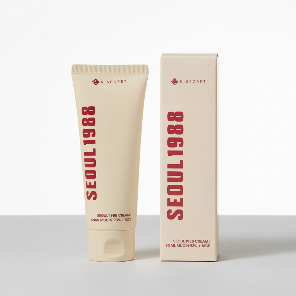 K-Secret - Seoul 1988 Cream : Snail Mucin 93% + Rice - 100ml
