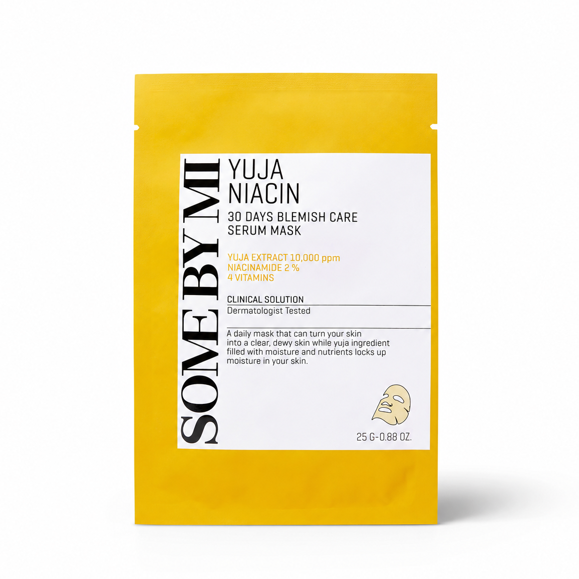 Some By Mi Yuja Niacin 30 Days Blemish Serum Mask 25 Gr.