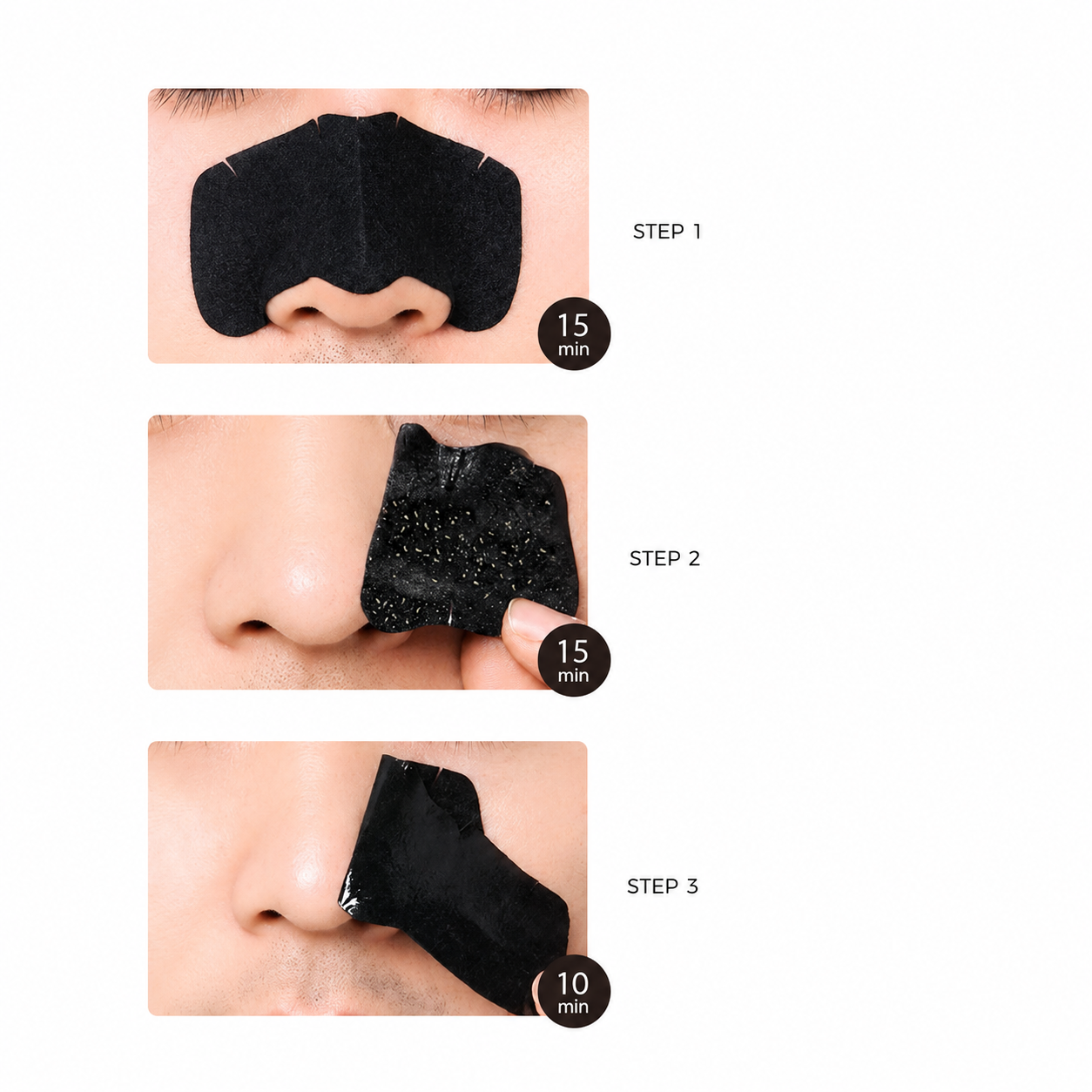 Holika Holika Pig Clear Blackhead 3 Step Kit Strong
