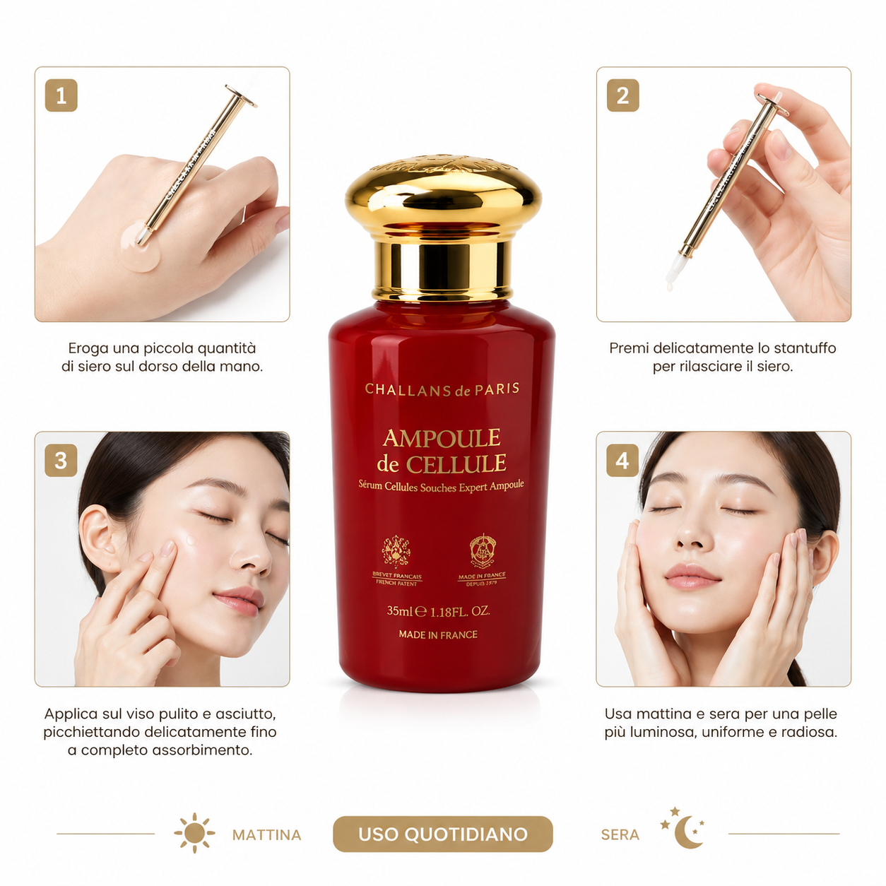 Challans De Paris Ampoule De Cellule 35 ml