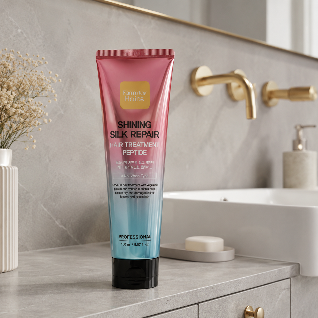 Farmstay Shining Silk Repair Hair Treatment Peptide 150ml