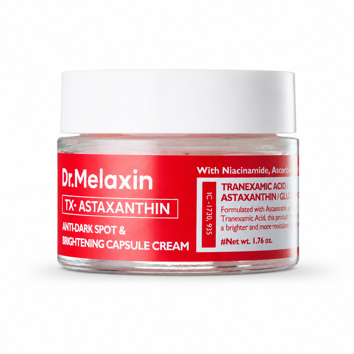Dr. Melaxin TX Astaxanthin Anti Dark Spot & Brightening Capsule Cream 50 gr