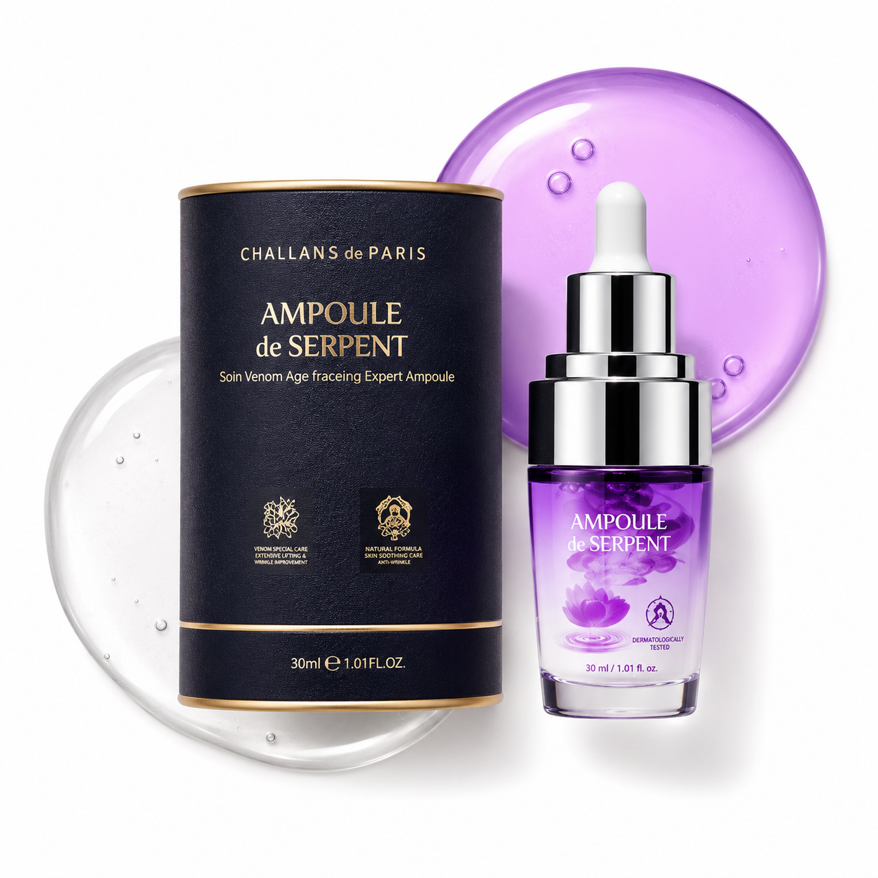 Challans De Paris Ampoule De Serpent 30 ml