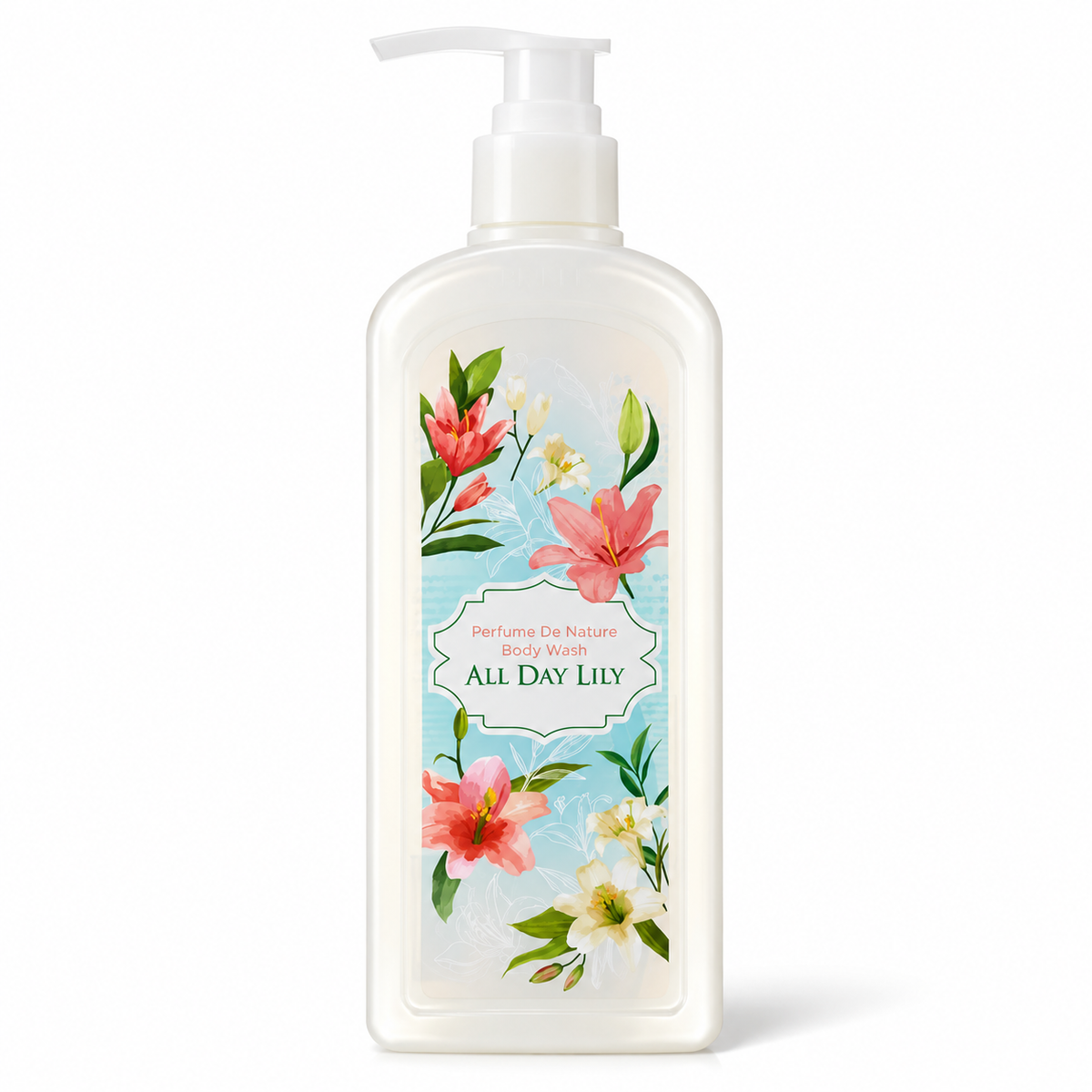 Nature Republic Body Oil Wash All Day Lily 345 ml
