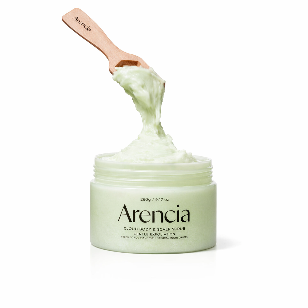 Arencia Fresh Cloud Body & Scalp Scrub Geranium & Primrose 260G