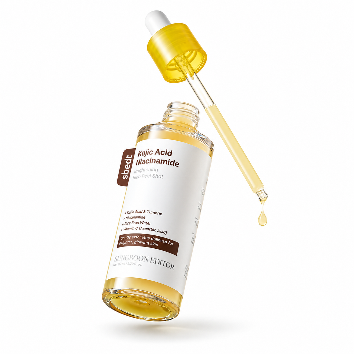 Sungboon Editor Kojic Acid Niacin Brightening Rice Peel Shot 80 ml