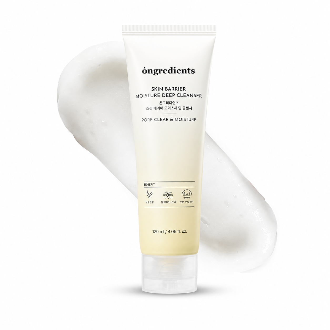 Ongredients Skin Barrier Moisture Deep Cleanser 120 ml