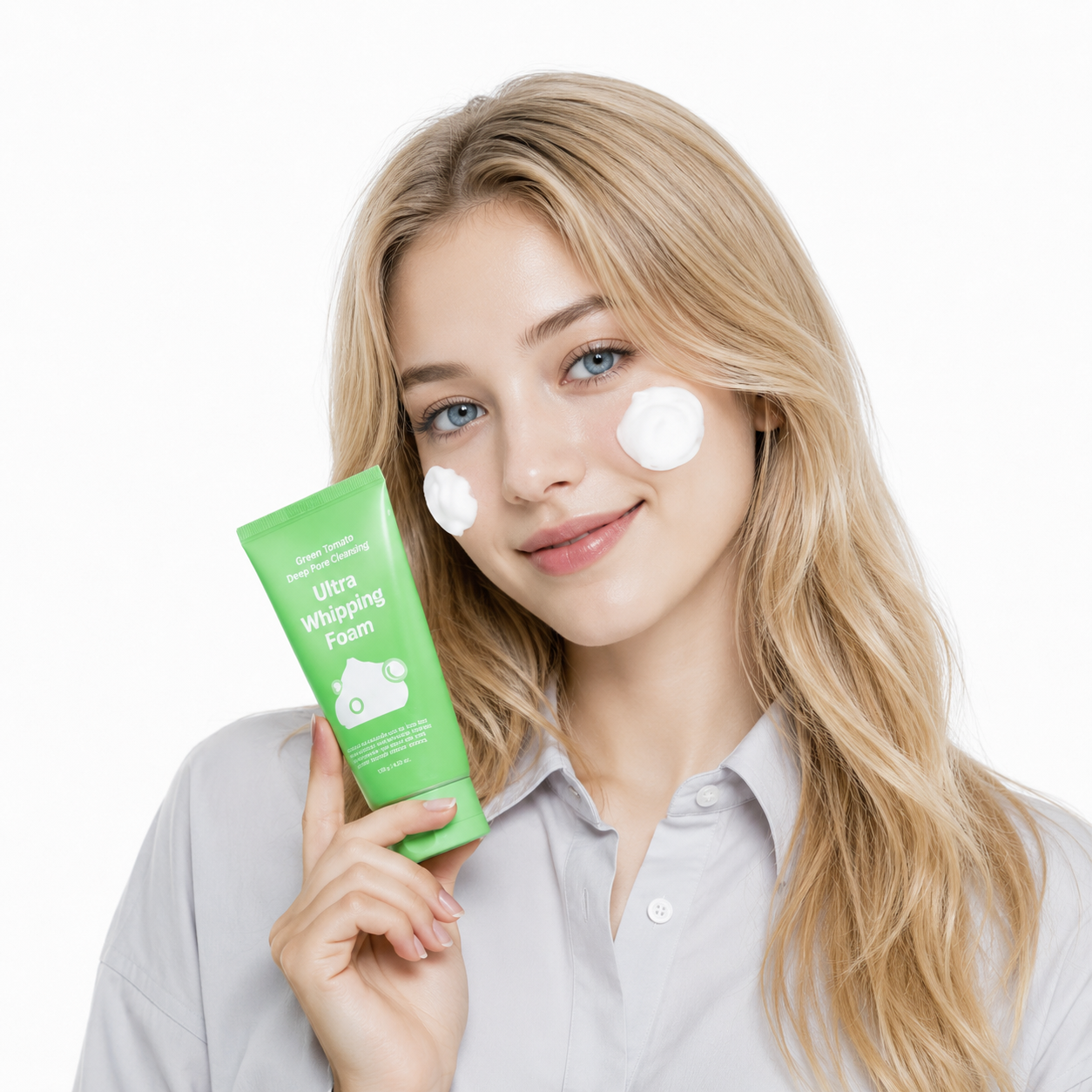 Sungboon Editor Green Tomato Deep Pore Cleansing Ultra Whipping Foam 120Gr
