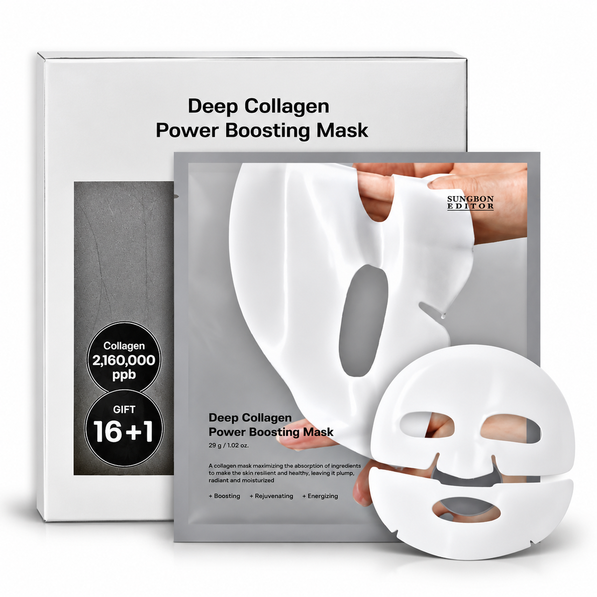 Sungboon Editor Deep Collagen Power Boosting Mask 1 pz