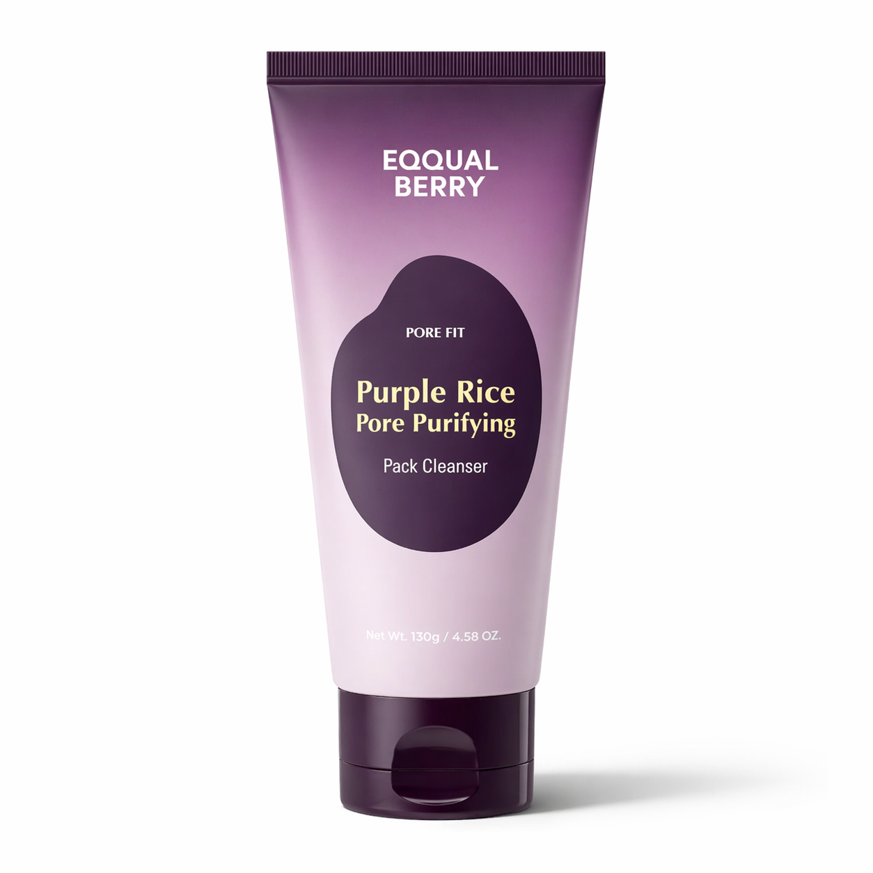Eqqualberry Purple Rice Pore Purifying Pack Cleanser -130G